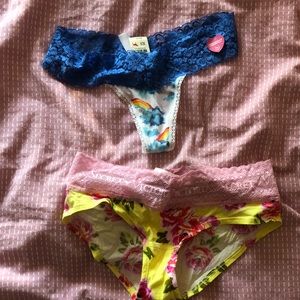 2 pairs of XS Victoria’s Secret underwear